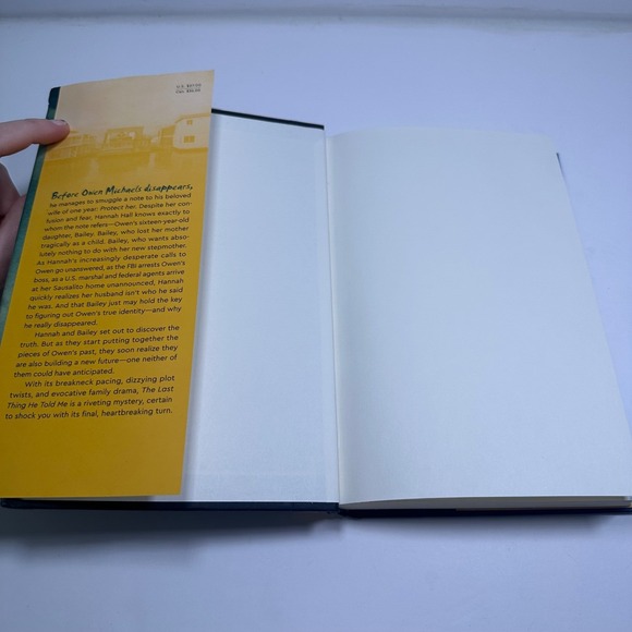 The Last Thing He Told Me Novel by Laura Dave Reese Book Club Edition Hardcover - Picture 4 of 5